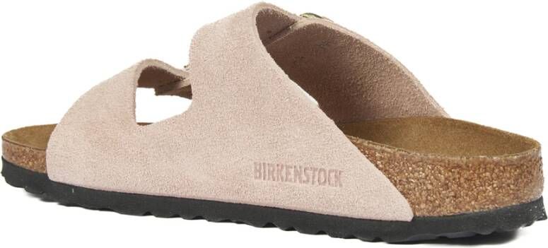 Birkenstock Platte schoenen voor vrouwen Pink Dames