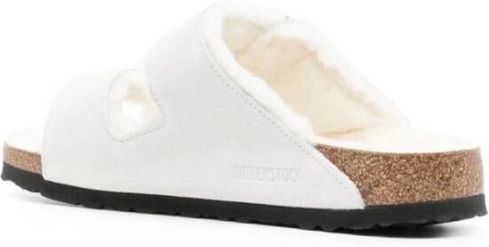 Birkenstock Platte schoenen voor vrouwen White Dames