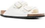 Birkenstock Shearling Straps Sandalen in Antiek Wit White Dames - Thumbnail 15