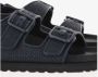 Birkenstock Raffia Sandalen met Leren Rand Blue Dames - Thumbnail 5