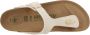 Birkenstock Rivet Logo Textiel Flip Flops Beige Dames - Thumbnail 7