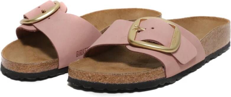 Birkenstock Roze Madrid Big Buckle Sandaal Pink Dames