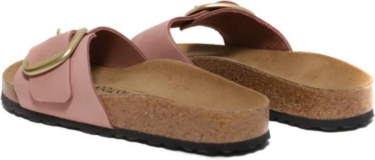 Birkenstock Roze Madrid Big Buckle Sandaal Pink Dames