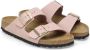 Birkenstock Roze Nubuck Dubbele Band Sandalen Pink Dames - Thumbnail 13