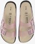 Birkenstock Roze PVC Sandalen met Suède Rand Pink Dames - Thumbnail 2