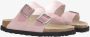 Birkenstock Roze PVC Sandalen met Suède Rand Pink Dames - Thumbnail 3