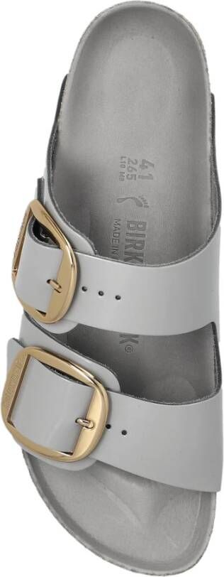 Birkenstock Arizona Big Buckle Slides Gray Dames