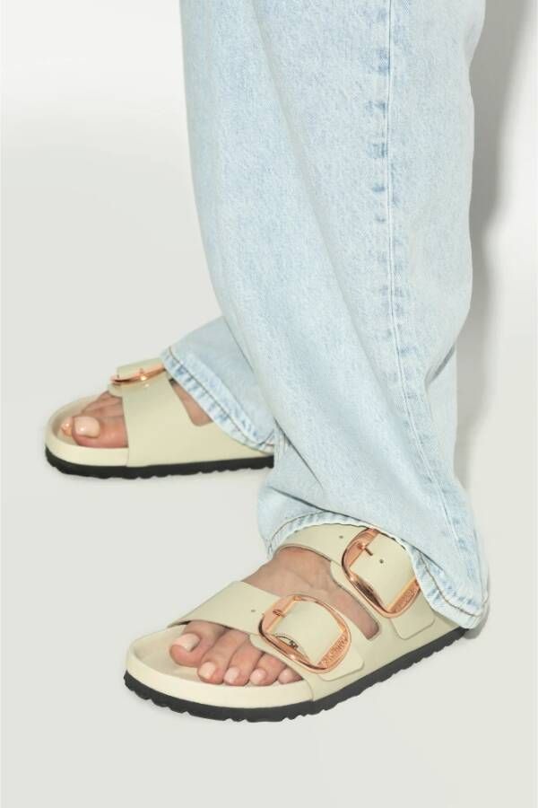 Birkenstock Sandal Arizona Big Buckle Beige Dames