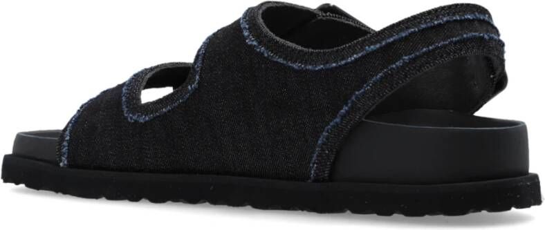 Birkenstock Sandal MilanoStone Washed Blue Dames