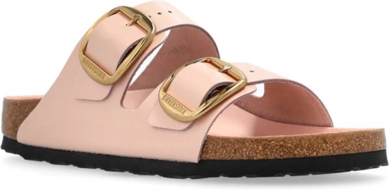 Birkenstock Arizona Big Buckle Slides Pink Dames