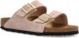 Birkenstock Roze Suède Sandalen met Kurken Zool Pink Dames - Thumbnail 9