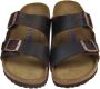 Birkenstock Sandalen Arizona Soft Footbed Geolied Nubuck Leer Brown Dames - Thumbnail 4