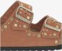 Birkenstock Arizona rivet border narrow 10 dark rust brique - Thumbnail 5