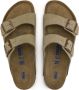 Birkenstock Arizona Soft Footbed Sandalen Beige Heren - Thumbnail 7