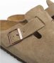 Birkenstock Slippers Boston Braided LEOI LEVE Taupe - Thumbnail 8