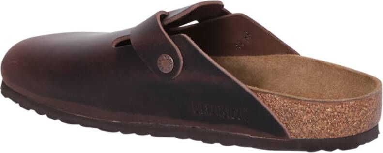 Birkenstock Bruine Instap Sandalen voor Heren Bruin Heren