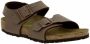 Birkenstock New York Junior Birko Flor BC Narrow Junior Sandaal Donkerbruin - Thumbnail 12