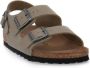 Birkenstock sandalen voor babyjongens Milano Bfbc Earthy V. Fad. Veg Grijs - Thumbnail 8