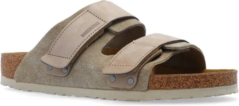 Birkenstock Uji slides Grijs Heren