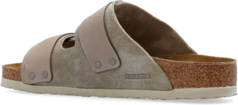 Birkenstock Uji slides Grijs Heren