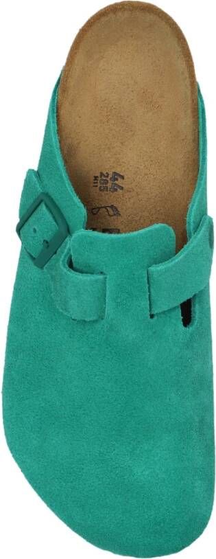 Birkenstock Boston slides Groen Heren