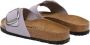 Birkenstock Madrid Big Buckle Nabuck Sandalen Purple Dames - Thumbnail 3