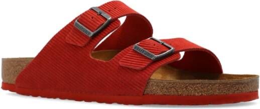 Birkenstock Arizona BS slides Rood Heren