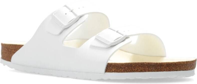 Birkenstock Arizona BS slides Wit Heren