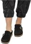 Birkenstock Zwarte Leren Pantoffels Herfst Winter Black - Thumbnail 3