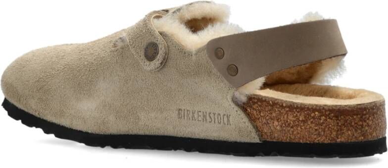 Birkenstock Schoenen Tokio Binnen Shearling Beige Heren