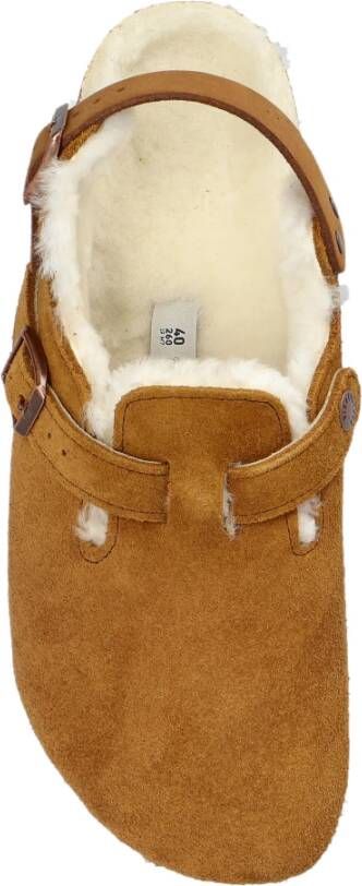 Birkenstock Schoenen Tokio Binnen Shearling Brown Dames