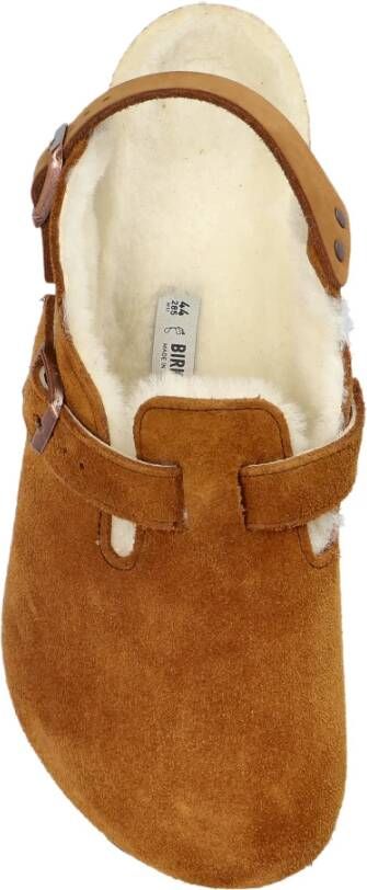 Birkenstock Schoenen Tokio Binnen Shearling Brown Heren