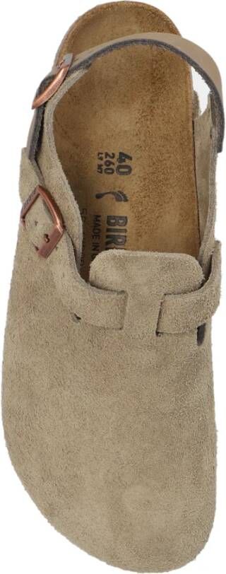 Birkenstock Schoenen Tokio II Suede Beige Dames