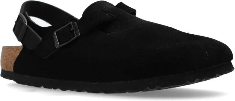 Birkenstock Schoenen Tokio II Suede Black Dames