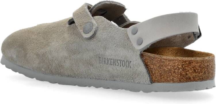 Birkenstock Schoenen Tokio II Suede Gray Dames