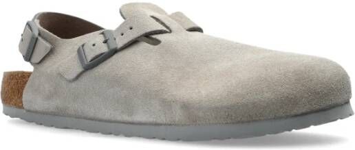 Birkenstock Schoenen Tokio II Suede Gray Heren