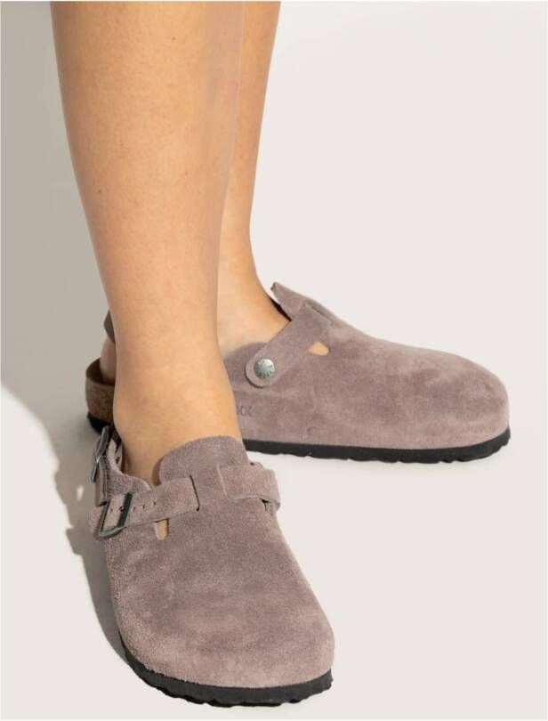 Birkenstock Schoenen Tokio II Suede Purple Dames