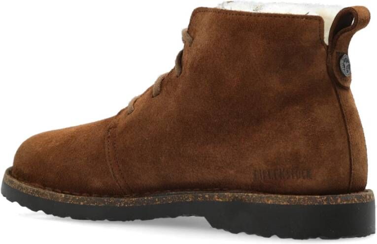 Birkenstock Schoenen Uppsala Mid Shearling Brown Dames