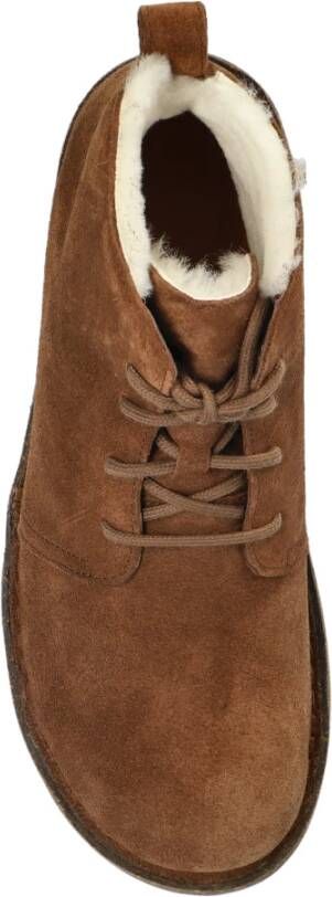 Birkenstock Schoenen Uppsala Mid Shearling Brown Dames