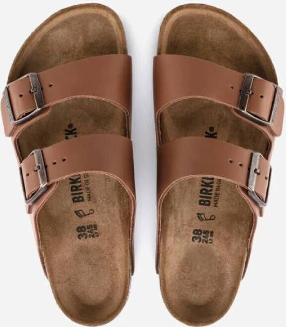 Birkenstock Schuifregelaars Bruin Heren