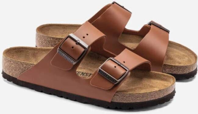 Birkenstock Schuifregelaars Bruin Heren