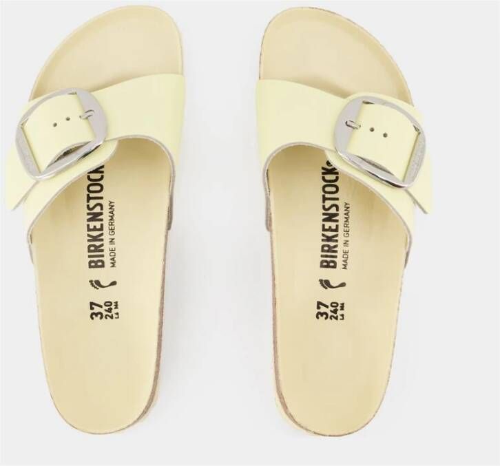 Birkenstock Schuifregelaars Geel Dames