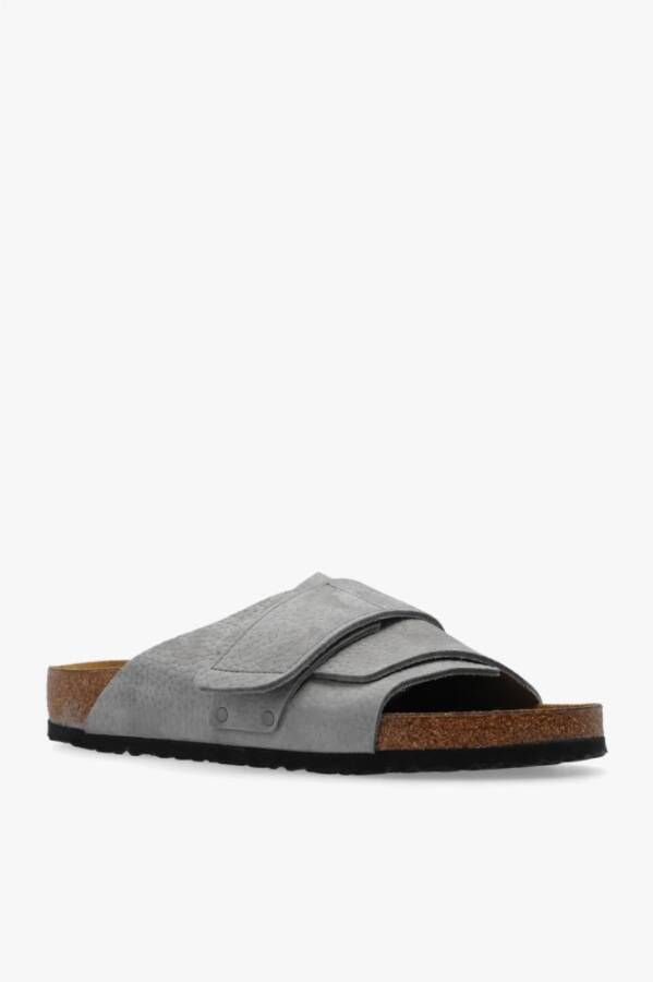 Birkenstock Schuifregelaars Grijs Heren