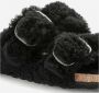 Birkenstock Arizona Bb Shearling Teddy Black Laf Schwarz Schoenmaat 38 Slides 1023105 - Thumbnail 6