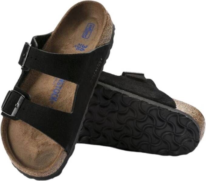 Birkenstock Schuifregelaars Zwart Heren