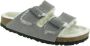 Birkenstock Arizona Shearling Slippers Stone Coin Narrow fit | Grijs | Suède - Thumbnail 147