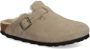 Birkenstock Shearling Beige Sandalen Slip-On Stijl Beige Dames - Thumbnail 3