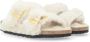 Birkenstock Shearling Gesp Sandalen Beige Dames - Thumbnail 2