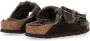 Birkenstock Shearling Mocca Sandalen Black Dames - Thumbnail 4