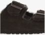 Birkenstock Shearling Sandalen met Logogespen Brown Heren - Thumbnail 9